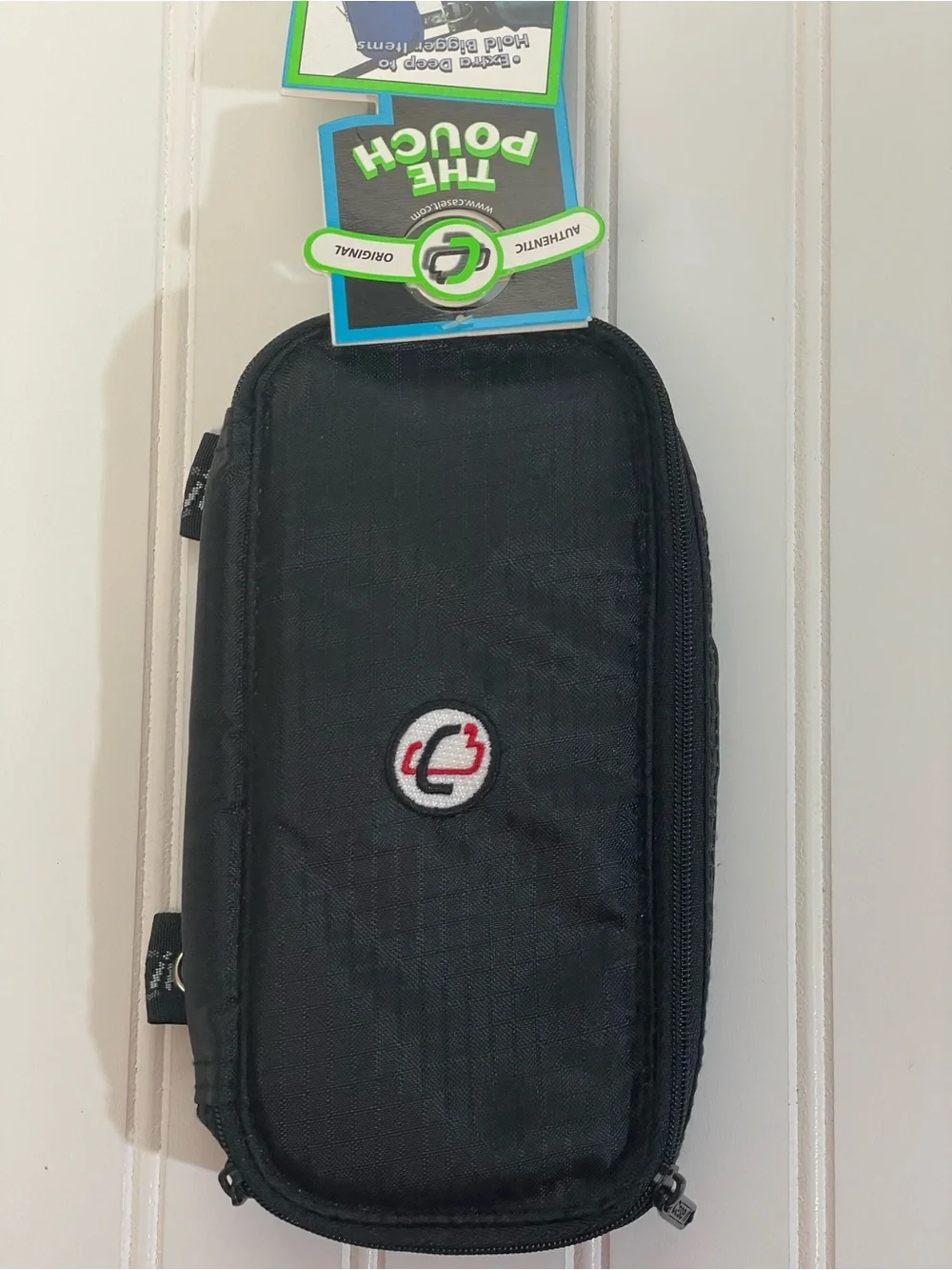 Case-It The Pouch Black Zippered Pencil & Tech Case with Grommets PLP-02